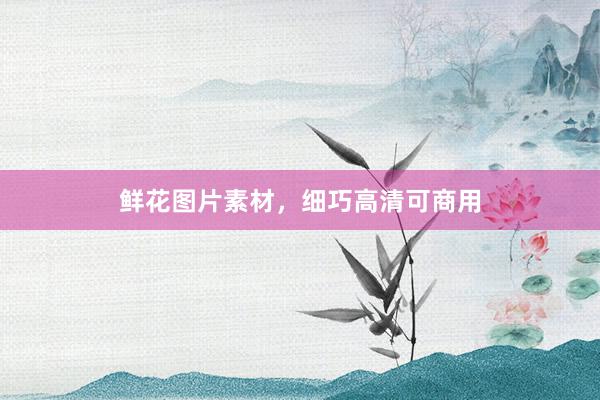 鲜花图片素材，细巧高清可商用